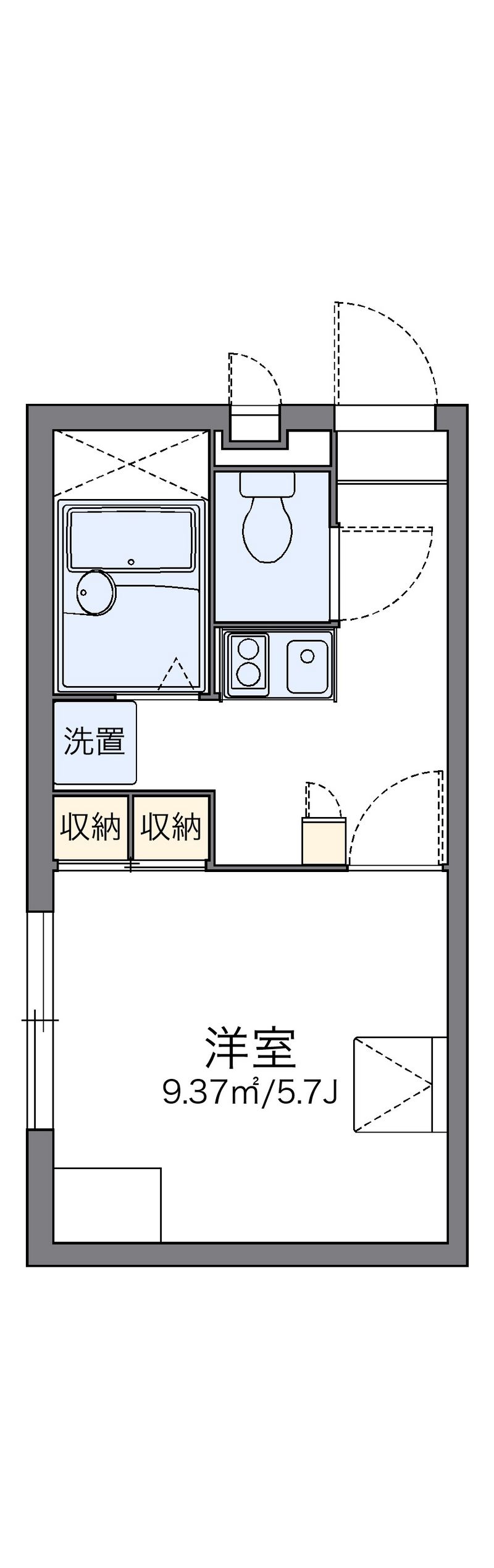 leopalace COZY Floor plan
