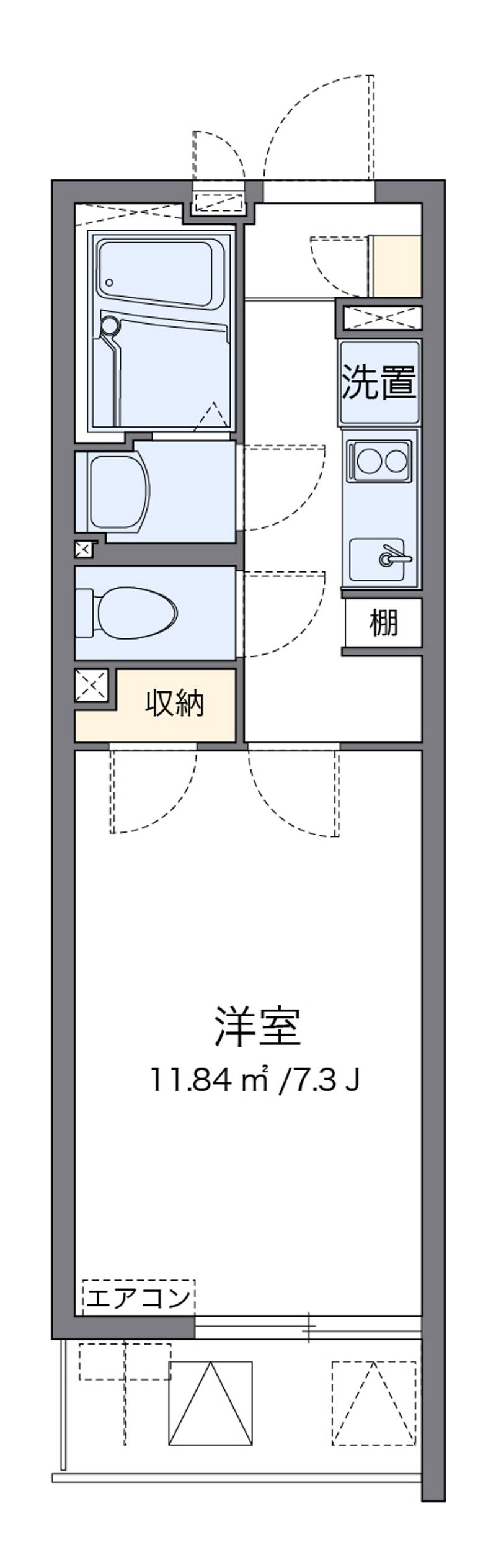 クレイノプラディア 間取り