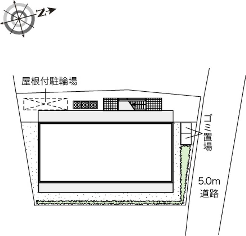 レオパレスルーチェ　マーレ 配置図