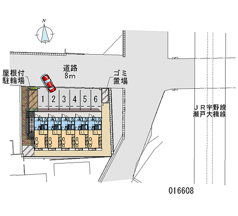 16608月租停车场