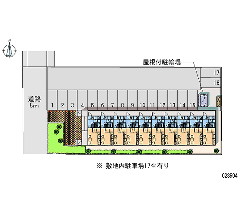 レオパレスすぐり 月極駐車場