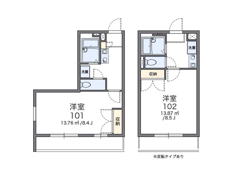 レオパレスラシエール・ネオ 間取り