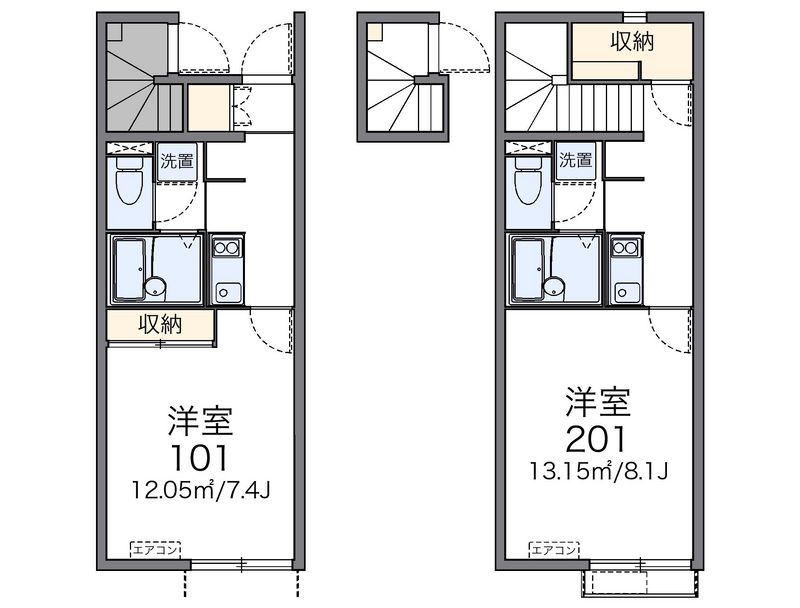 レオネクストエーデル　グリーン 間取図