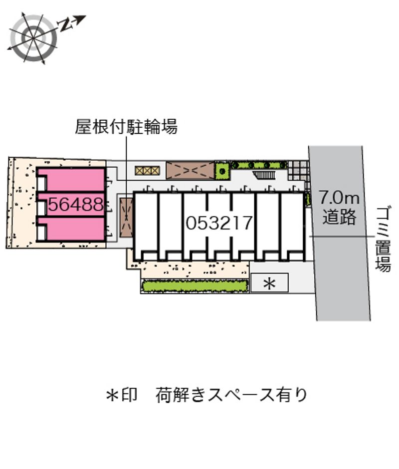 ミランダラギ　Ⅲ 配置図