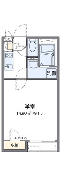 クレイノかなさ 間取り図