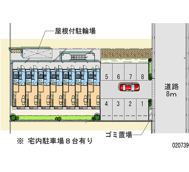 20739月租停车场