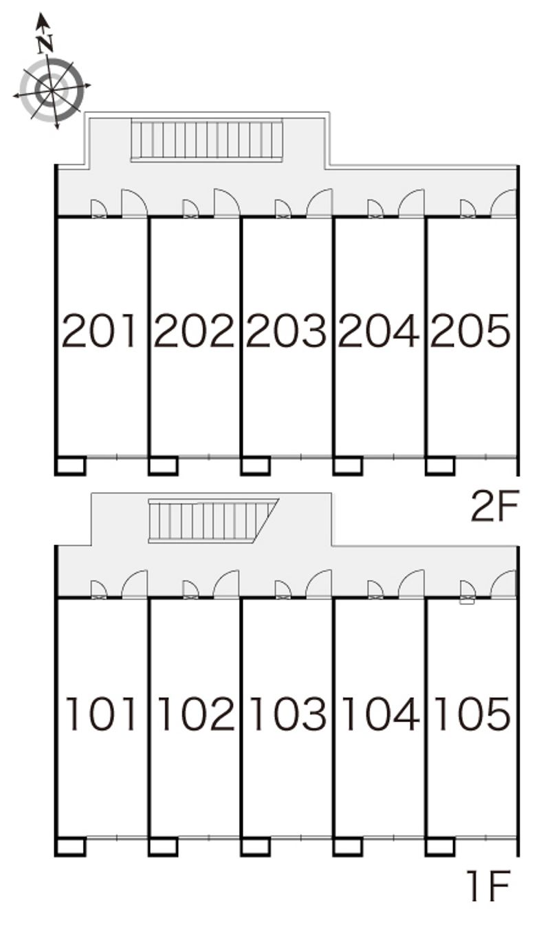 レオパレス瑞穂 間取り配置図
