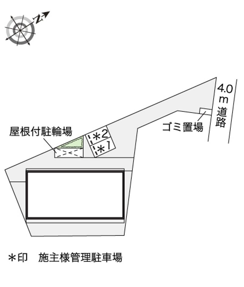 レオネクストＣｏｍｏ池袋３ 配置図