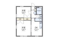 レオパレスレジアス 間取り図