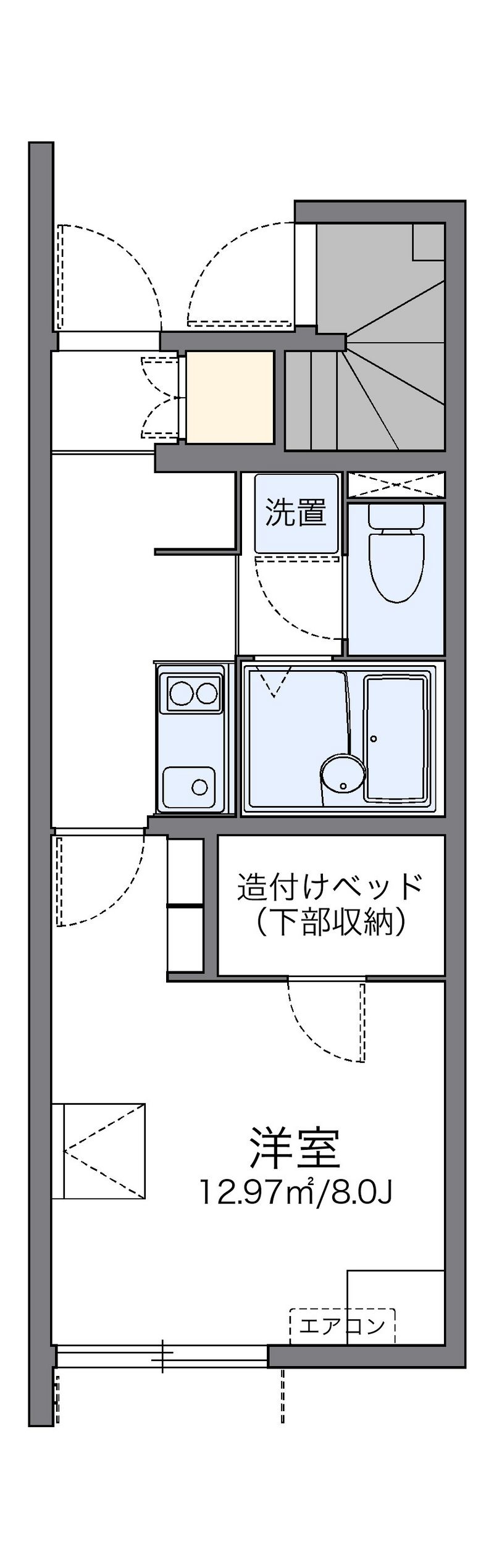 レオネクスト伊吹Ⅱ 間取図
