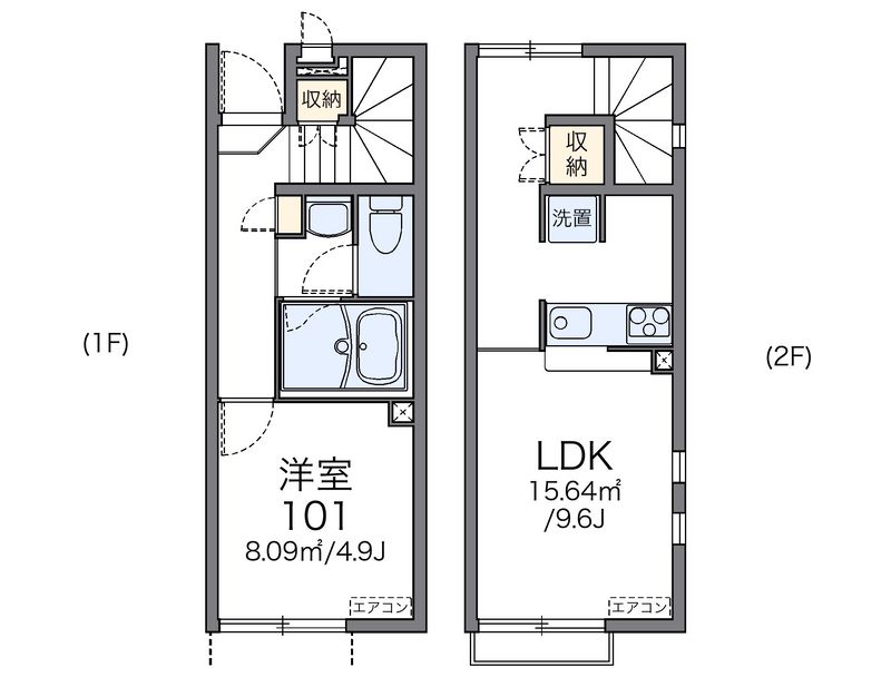 レオネクスト向日葵 間取図