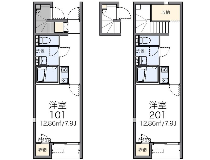 レオネクストリヴェール 間取図