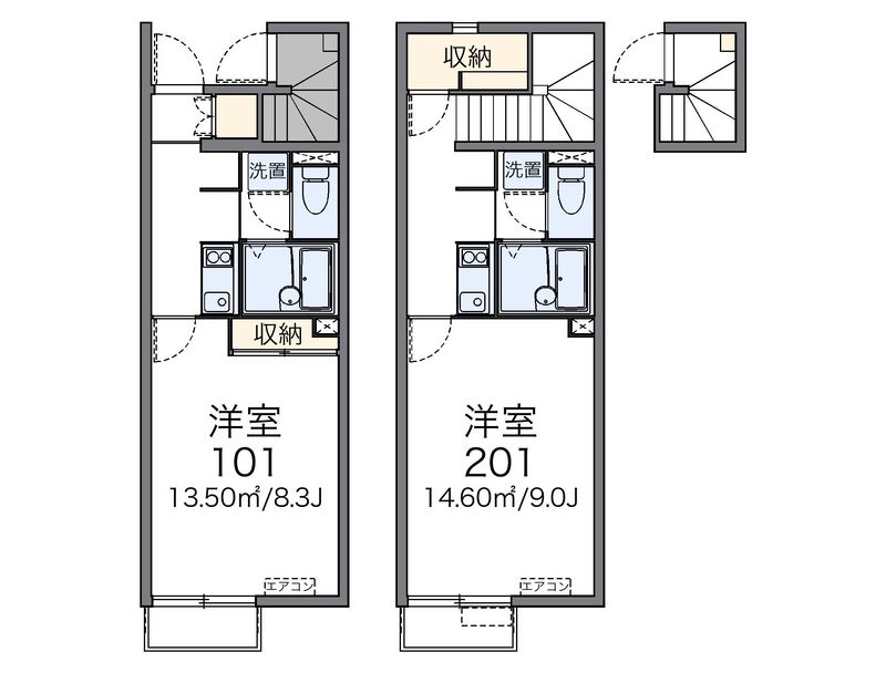 レオネクスト日之出 間取図