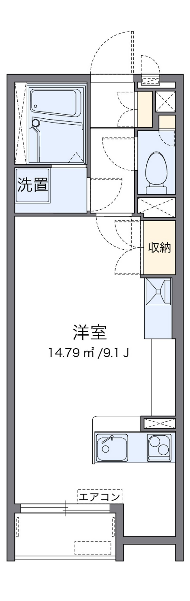 レオネクストヴェルヴェデーレⅡ 間取図