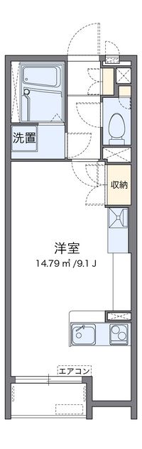 レオネクストヴェルヴェデーレⅡ 間取り図