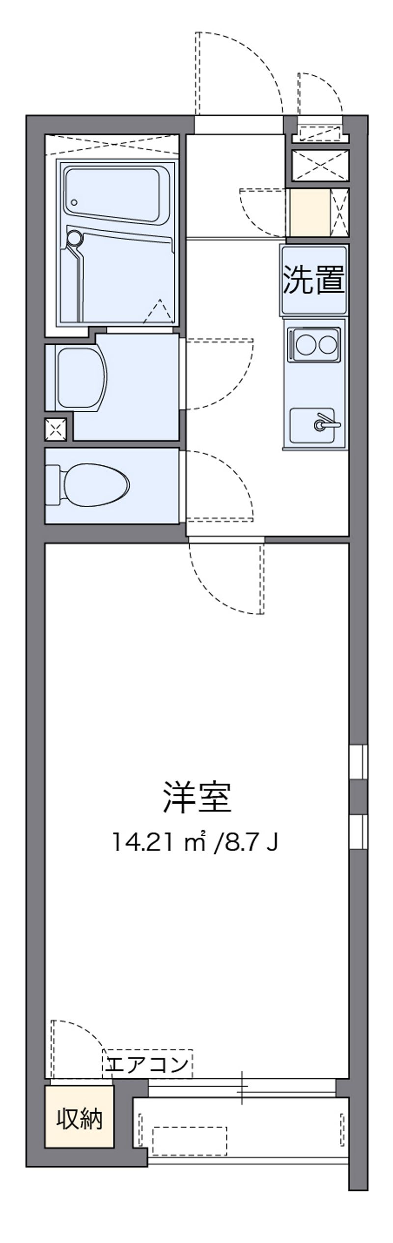 CLEINO NISHIGAI IV Floor plan