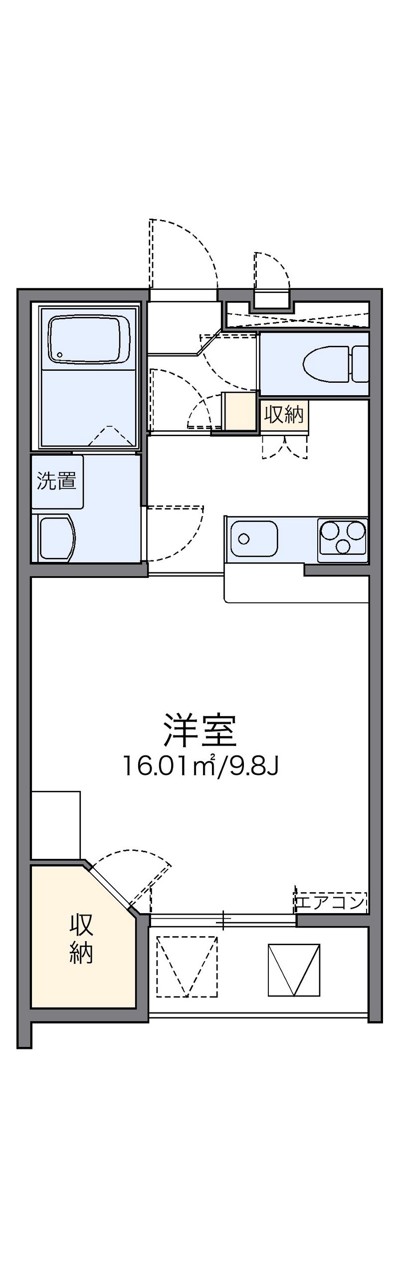 leopalace Abiko Floor plan