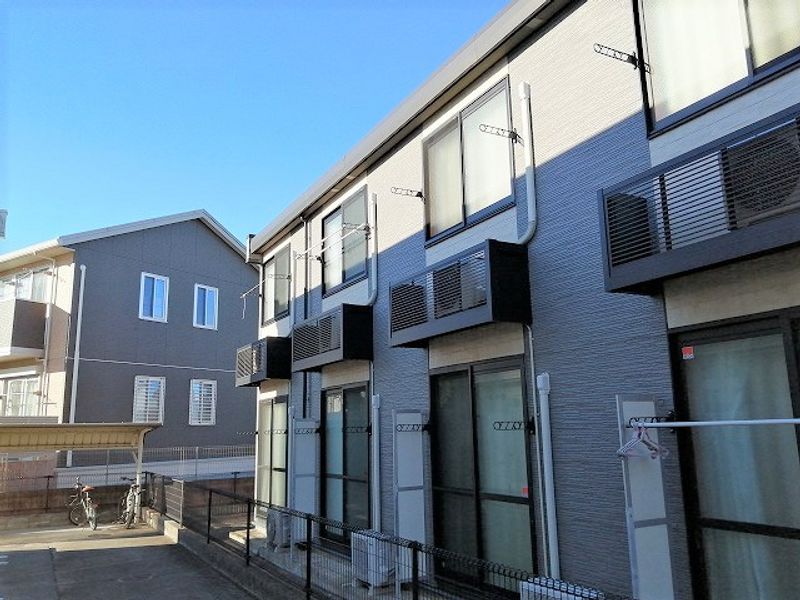 レオパレスエフ　ニイジマ６ バルコニー