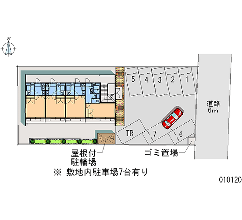 10120 Monthly parking lot