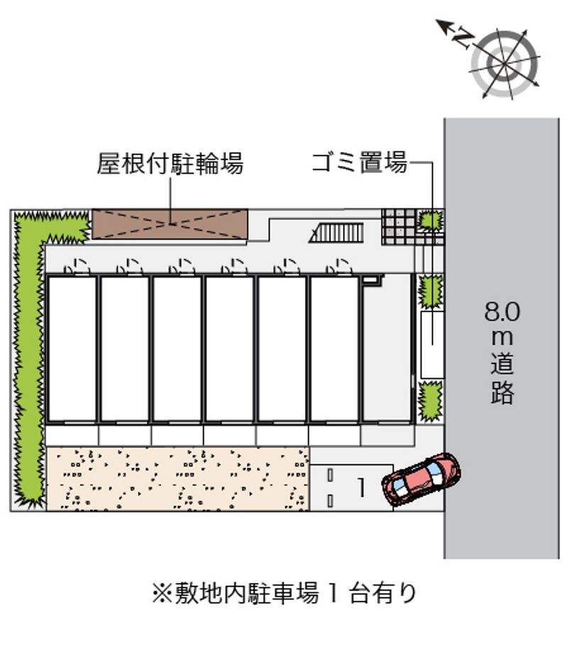 レオネクスト北斗Ⅳ 配置図