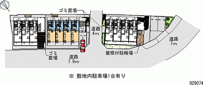 レオパレスイルニード 区画図