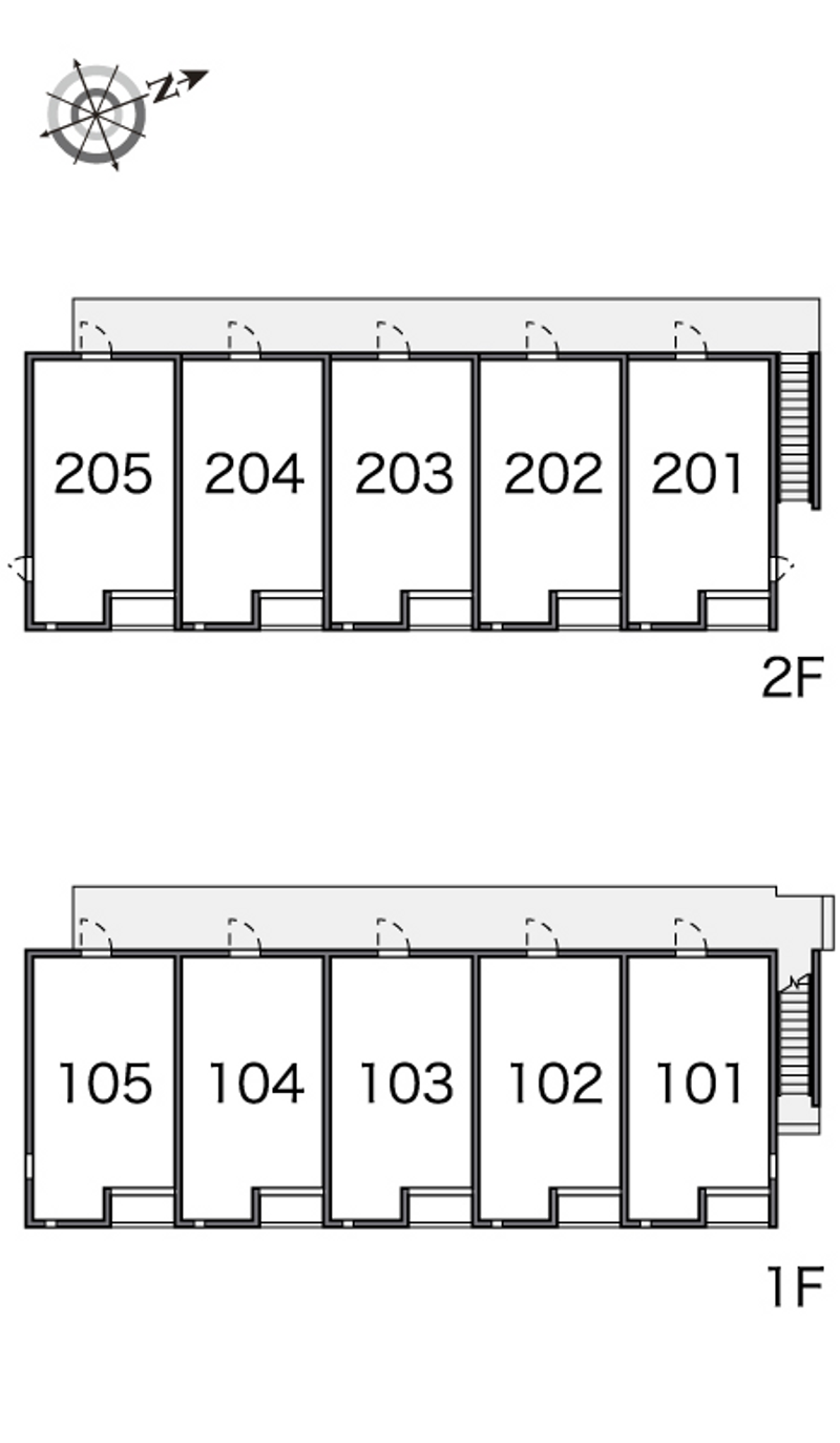 LEONEXT Plum West 평면 배치도
