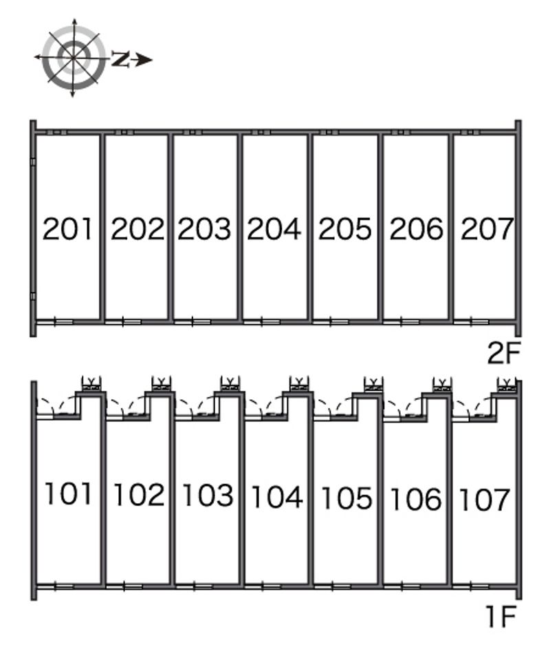 レオネクストソフィアⅢ 間取り配置図