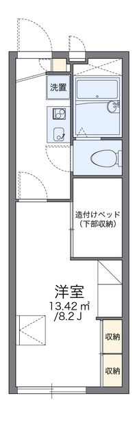 レオパレスエタップ 間取り図