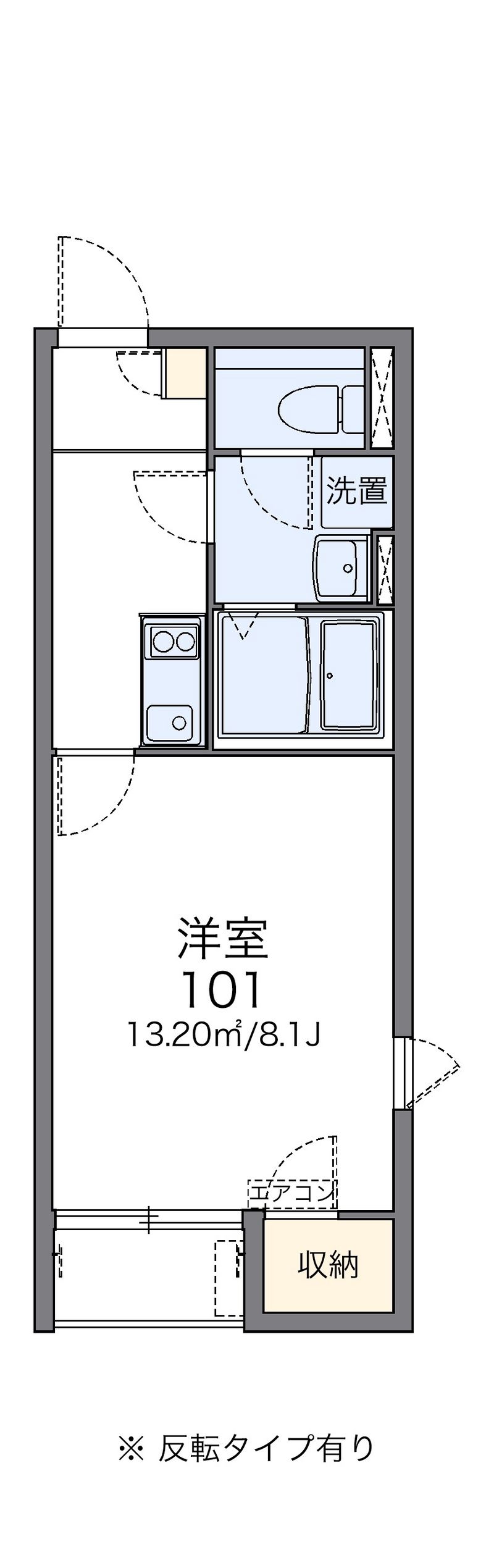 レオネクストエルヴィータ 間取図