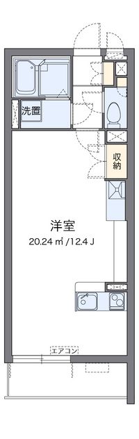 クレイノル　ボヌール白岡 間取り図