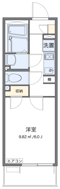 レオネクスト白羽根 間取り図