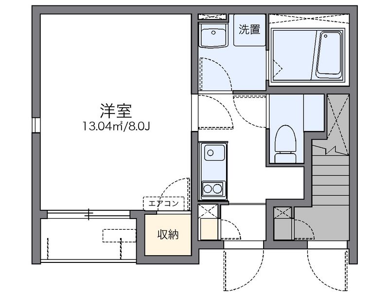 レオネクスト南田原 間取図