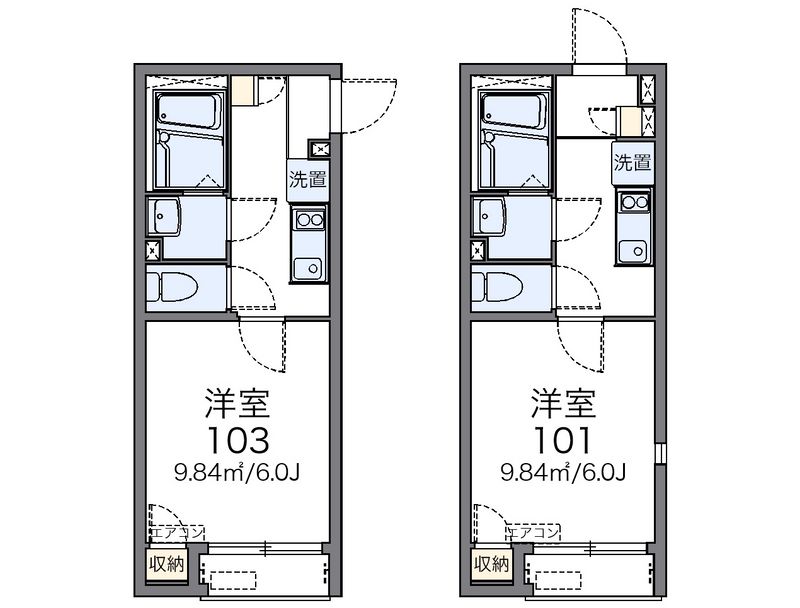 レオネクストレガリア南 間取図