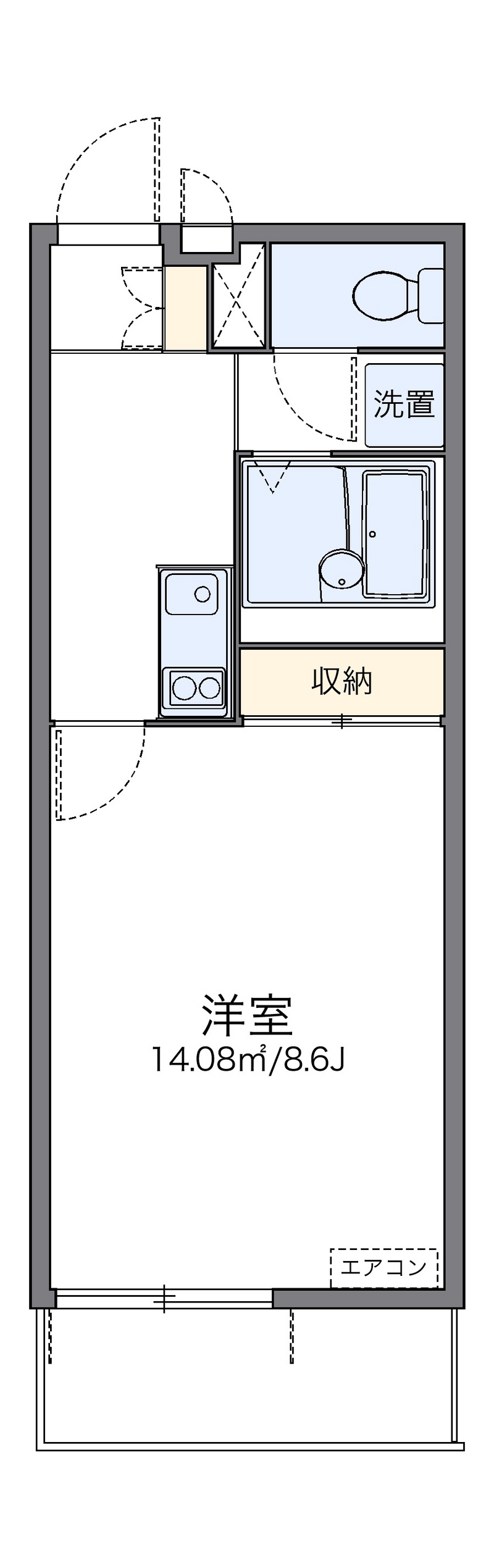 レオネクストアイ 間取り