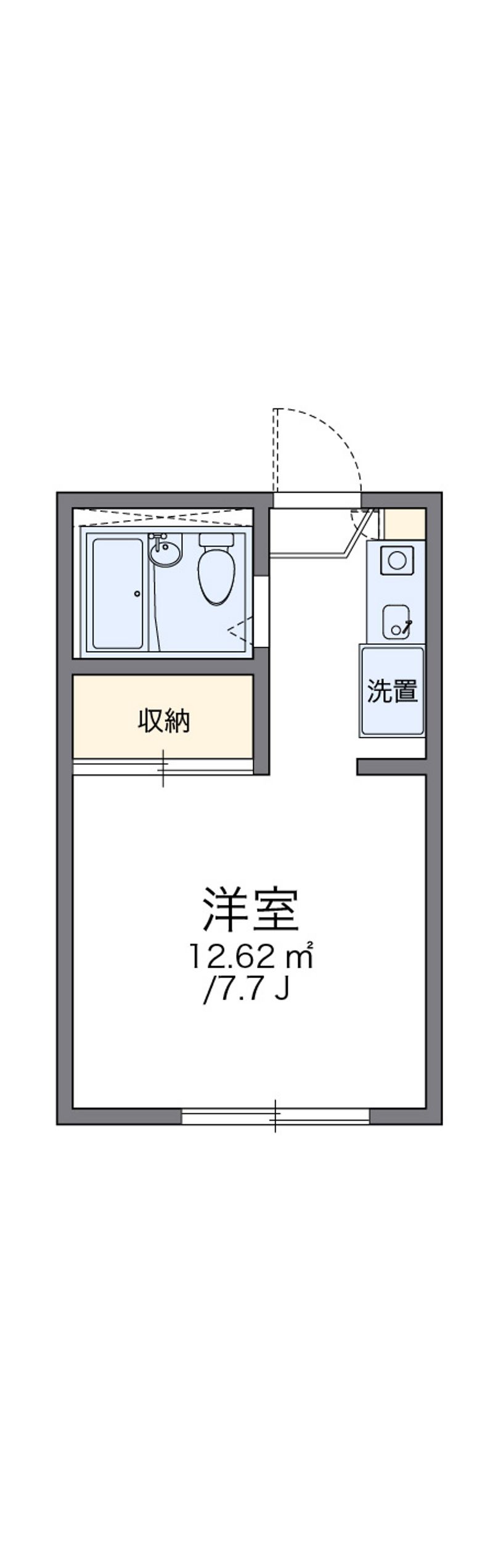 レオパレス玉美第２ 間取り