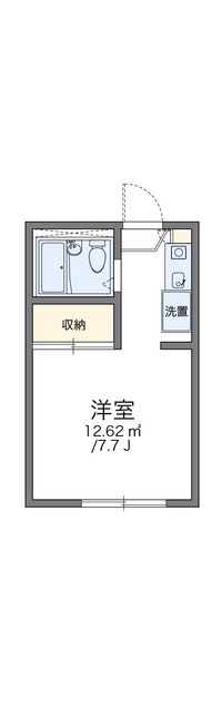 レオパレス玉美第２ 間取り図