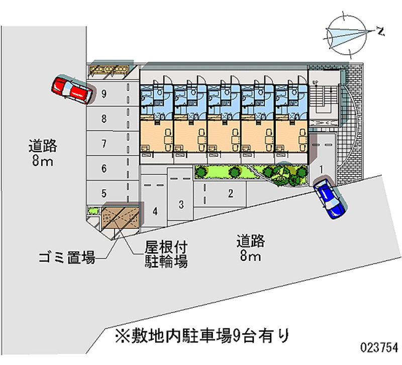 レオパレスイーグルＹ 月極駐車場