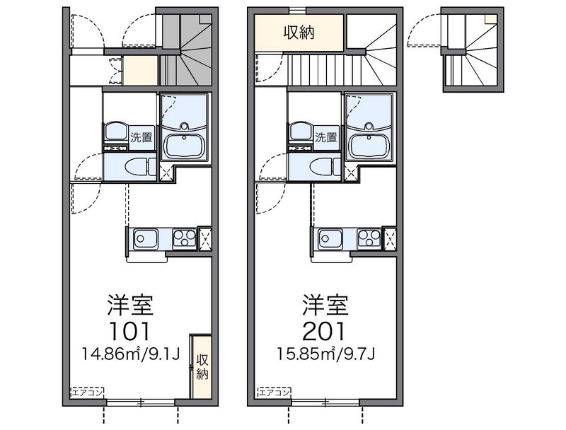 レオネクストメゾンパルシェ 間取図