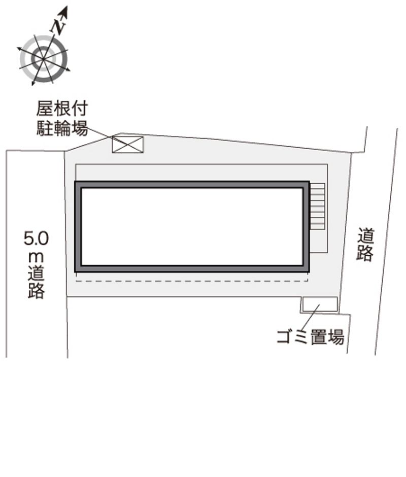 レオパレスアイーダ 配置図