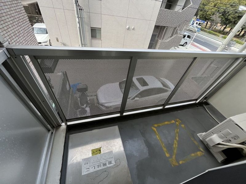 レオパレストウメイ バルコニー