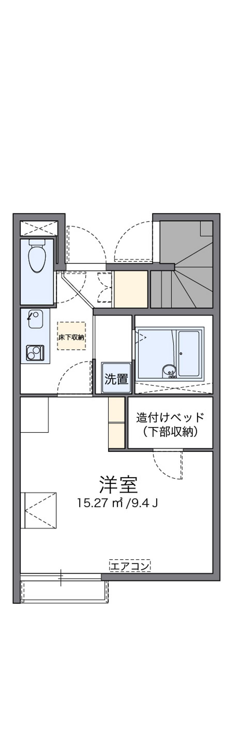 レオネクストＦＵＪＩＭＩ　Ⅴ 間取図