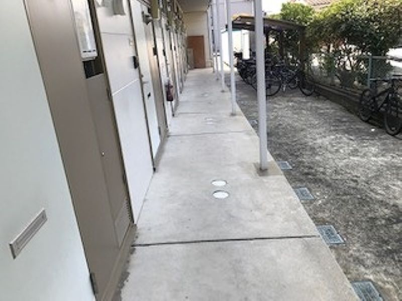 レオパレスさつき 共用部分