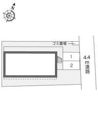 レオパレスヨコマチ 配置図