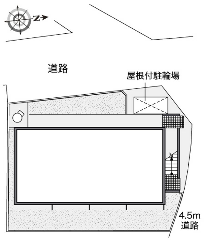 レオパレスヴァンキャトルⅡ 配置図