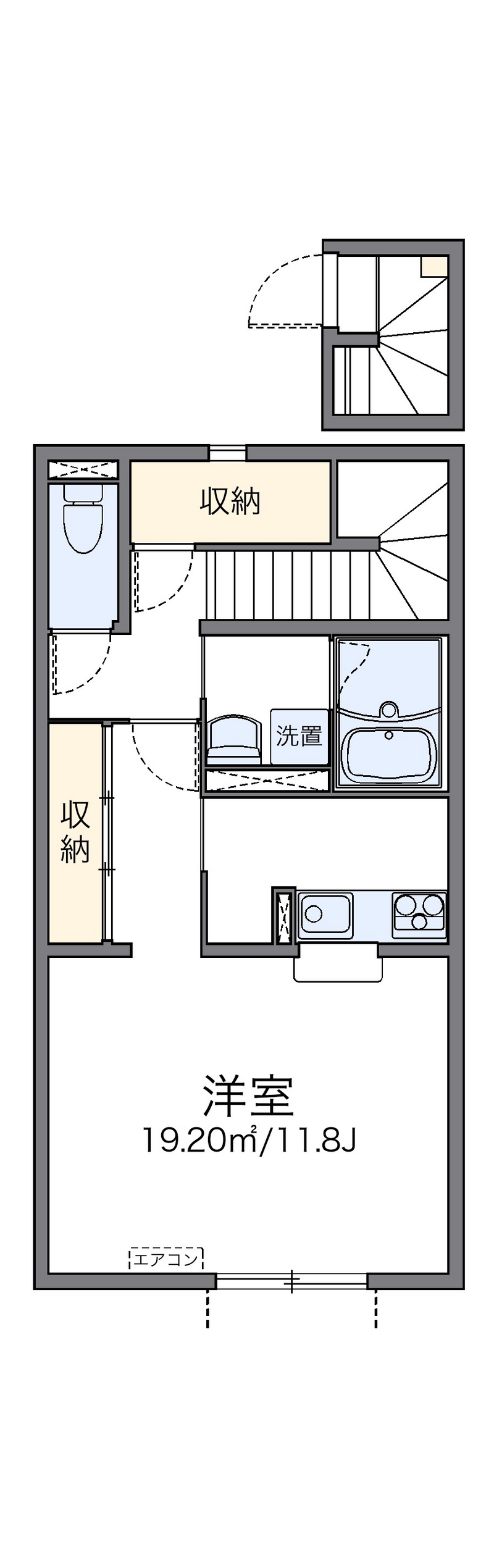 レオネクストＰＩＮＥＷＡＶＥⅡ 間取り
