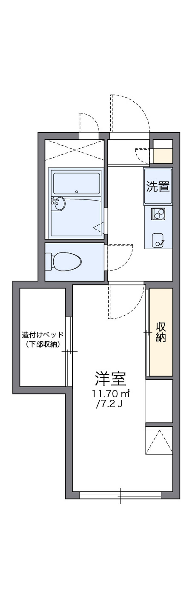 レオパレスＳ 間取り