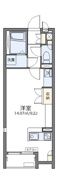 レオネクストｌｕｅⅡ 間取り図