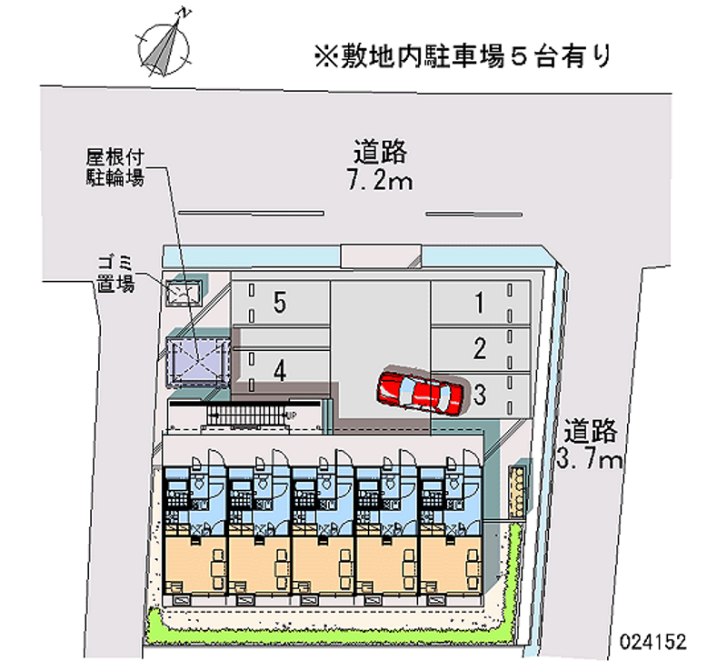 24152月租停车场