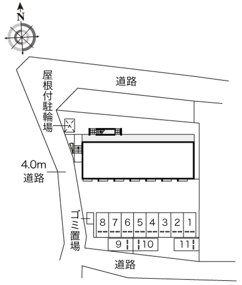 レオパレス琉 配置図
