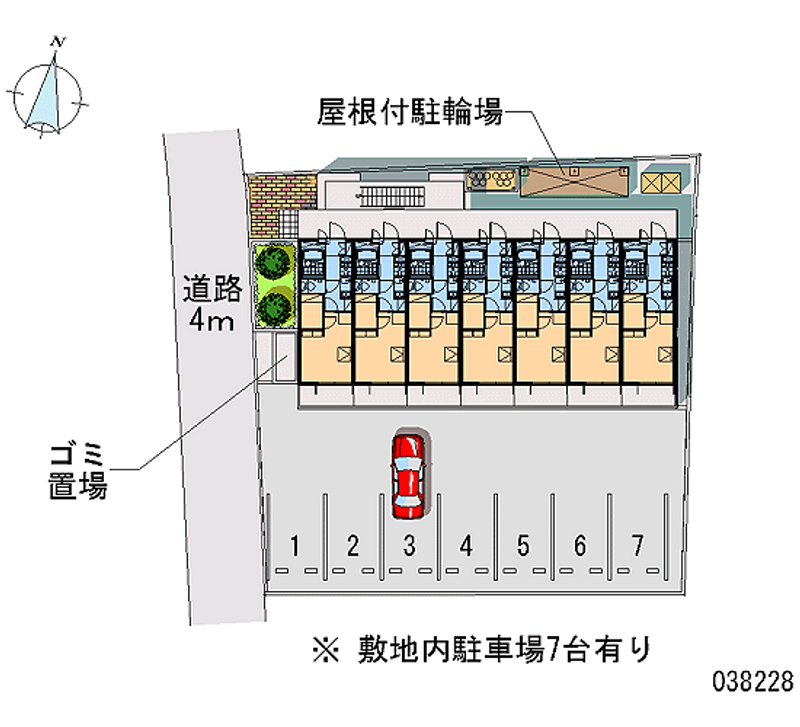 レオパレスレオニーズ 月極駐車場